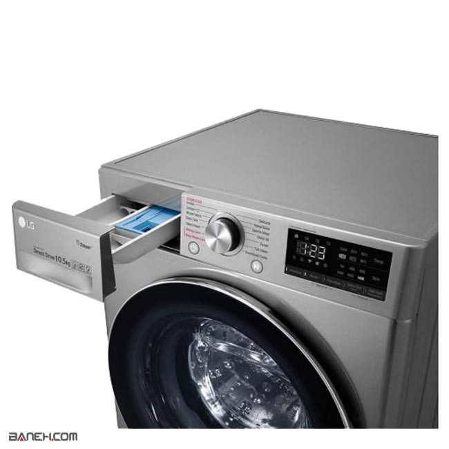 ماشین لباسشویی ال جی 10.5 کیلوگرم LG WASHING MACHINE 10.5KG F4V5V