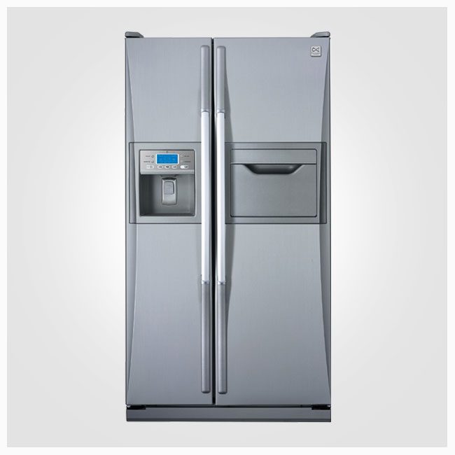 frs 2411 1 1 یخچال ساید بای ساید دوو 30 فوت DAEWOO SIDE BY SIDE FRS-2411