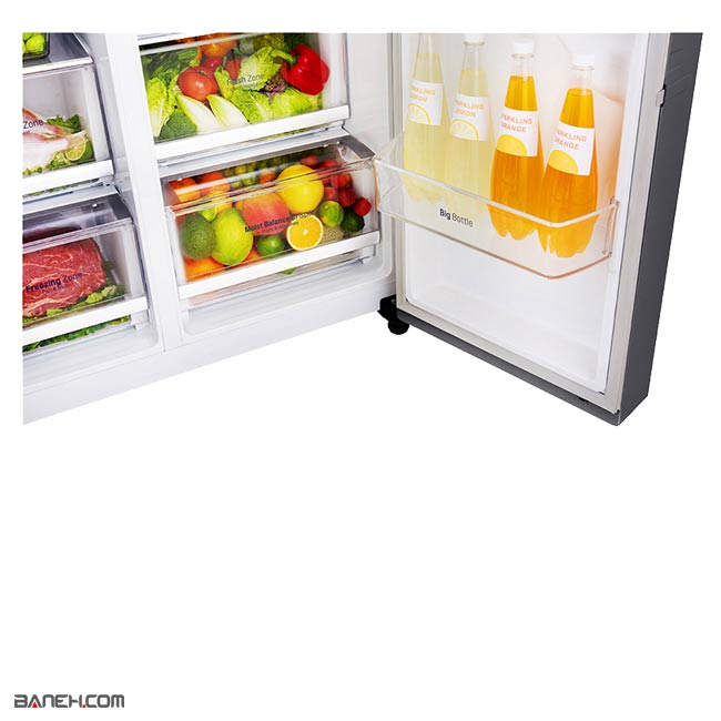 یخچال ال جی ساید بای ساید 28 تا 30 فوت GC-J247SLUV J247