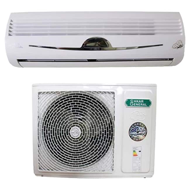 کولر گازی 30000 جنرال شکار طرح لبخند GNR-30GWN R22