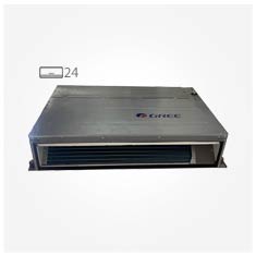 داکت اسپلیت سقفی گری 24 هزار اینورتر GUT24W/A_M