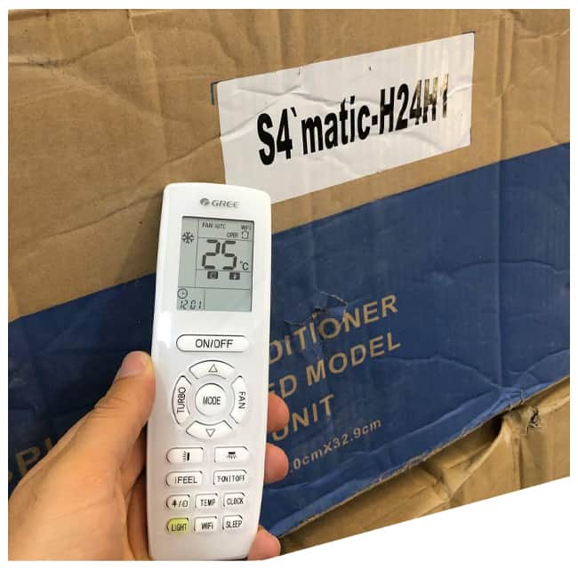 کولر گازی گری 30000 مدل اکسنت سرمایشی گرمایشی Gree Accent H30H1