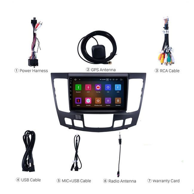 sonata55 پخش فابریک و مانیتور خودرو اندروید سوناتا 2008-2010 Android Sonata
