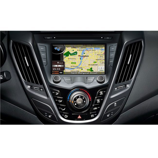 پخش فابریک و مانیتور خودرو هیوندای ولستر Hyundai Veloster Android