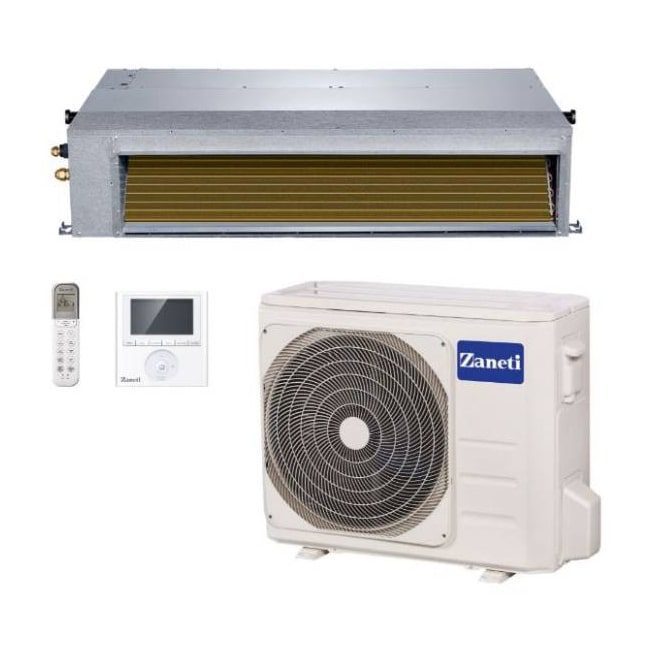 داکت اسپلیت سقفی زانتی 36000 سرمایشی Zaneti ZMDA-36HD1SANA T3