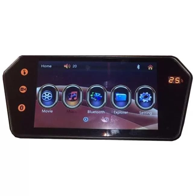 مانیتور آیینه ای خودرو 7 اینچ فول اچ دی Mirror monitor MP5