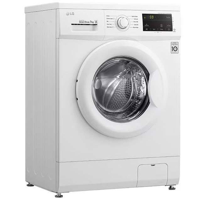 ماشین لباسشویی 8 کیلو سفید ال جی lg FH2J3TDNP0