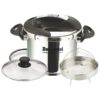 dl1030 delmonti 3 2 زودپز استیل دلمونتی کشویی 7 لیتری Delmonti DL1030 Pressure Cooker