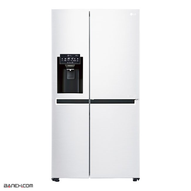 یخچال ال جی ساید بای ساید 28 فوت GC-J247SLUV LG Refrigerator -white
