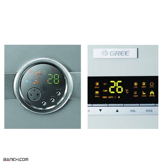 60btu 6 کولر گازی گری 60000 سرد و گرم GVH60D3FI Gree Air Conditione