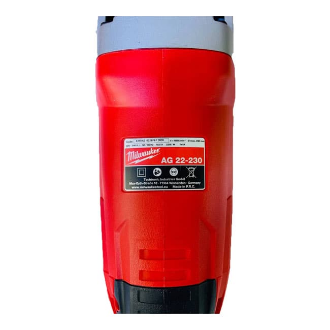 ag 22 230 3 فرز بزرگ میلواکی سنگبری 2200 وات Milwaukee AG22-230