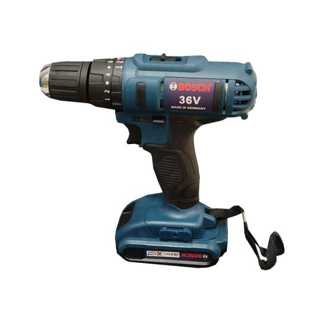 دریل شارژی بوش 36 ولت سه حالته مدل Bosch Rechargable Drill 36v 24/14N M