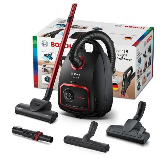 bosch bgl6pro1 2 جاروبرقی بوش بی صدا سری 6 مکش 800 وات Bosch BGL6PRO1