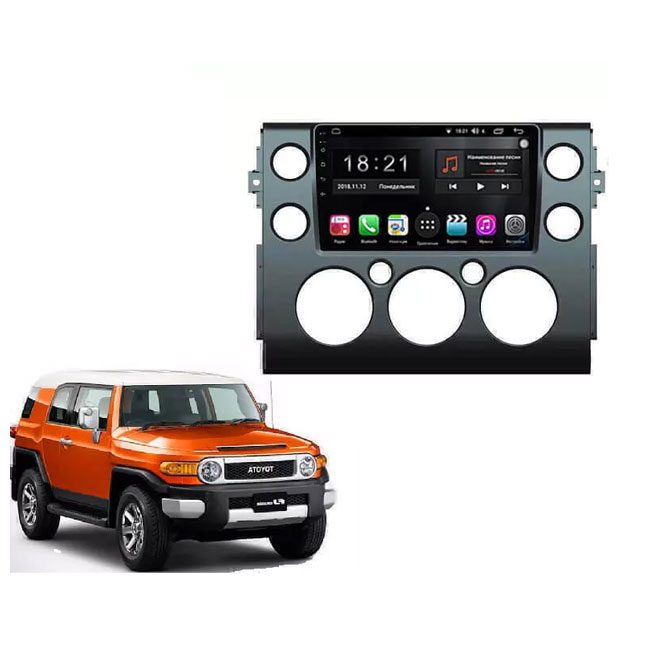 cruiser 2 پخش مانیتور خودرو اندروید لندکروزر 2013-2009 مدل C100PrO