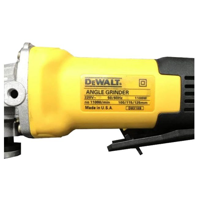 سنگ فرز دیوالت 1100 وات 100 میلی متر Dewalt D8310S 3 d8310s 2 1 سنگ فرز دیوالت 1100 وات 100 میلی متر Dewalt D8310S