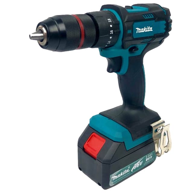 دریل شارژی ماکیتا پیچ گوشتی چکشی 36 ولت DCD917