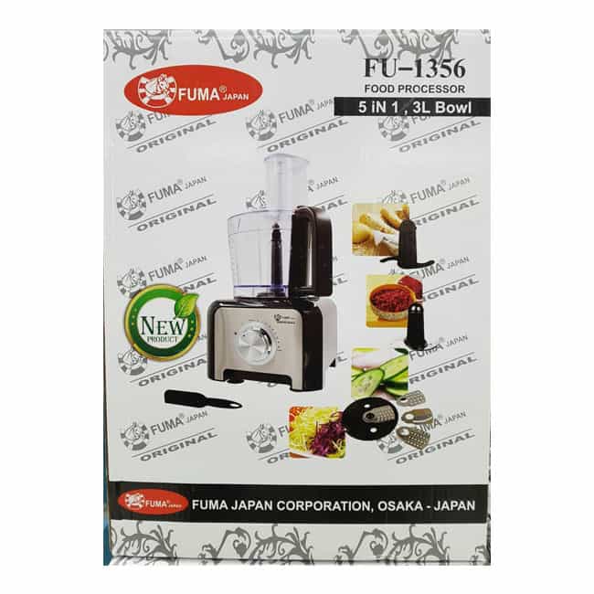 غذاساز فوما 1000 وات 3 لیتری Fuma food processor Fu-1356 4 fu 1356 7 غذاساز فوما 1000 وات 3 لیتری Fuma food processor Fu-1356