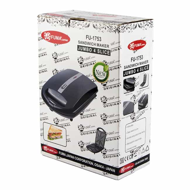 fu 1753 4 ساندویج ساز 1300 وات 2 صفحه فوما Fuma FU-1753