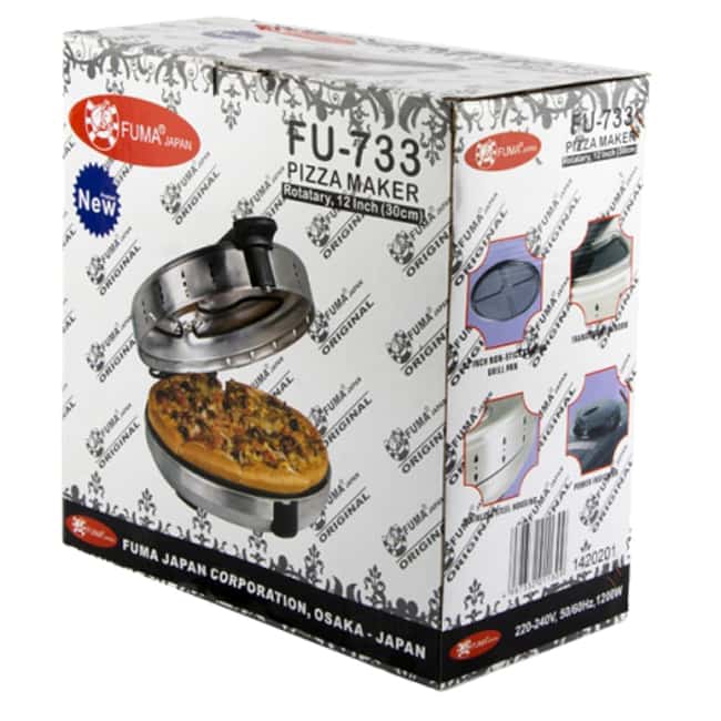 پیتزا پز فوما 1200 وات Fuma FU-733 Pizza Maker 4 fu 733 4 پیتزا پز فوما 1200 وات Fuma FU-733 Pizza Maker