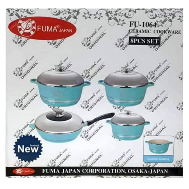 سرویس قابلمه 8 پارچه فوما FUMA FU-1064 8 PSC CERAMIC