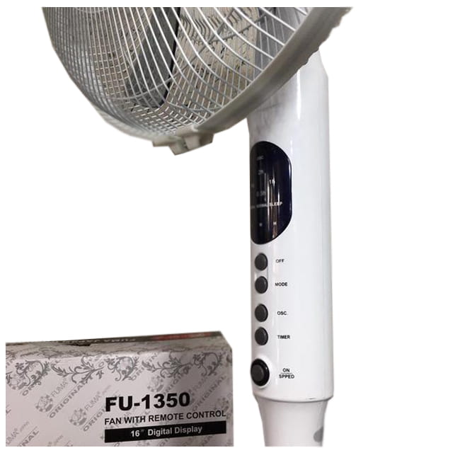 fuma fu 1350 4 پنکه ایستاده فوما 55 وات پنج پره 16 اینچی Fuma FU-1350 Stand Fan