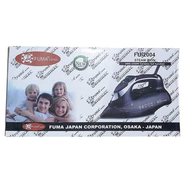 اتو بخار دستی مشکی فوما 3250 وات Fuma Steam Iron FU-2004