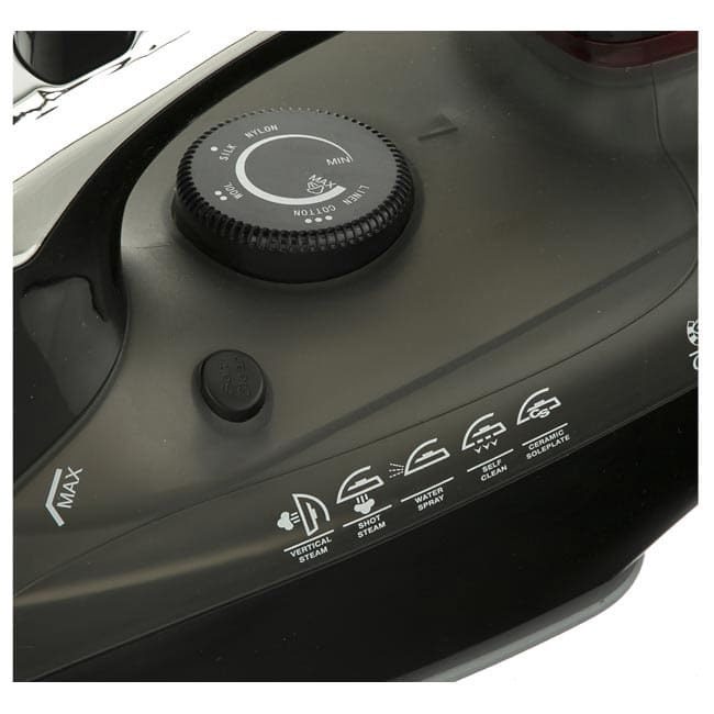 fuma fu 2005 3 اتو بخار دستی مشکی فوما 3250 وات Fuma Steam Iron FU-2005