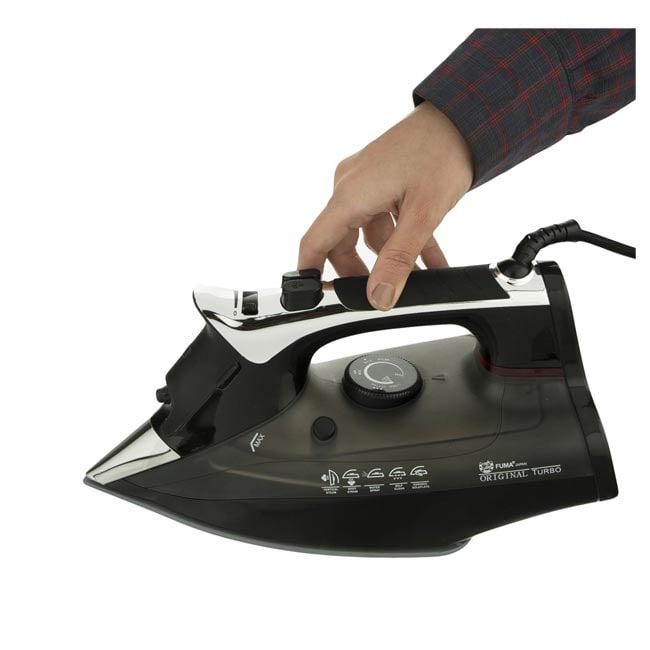 اتو بخار دستی مشکی فوما 3250 وات Fuma Steam Iron FU-2005
