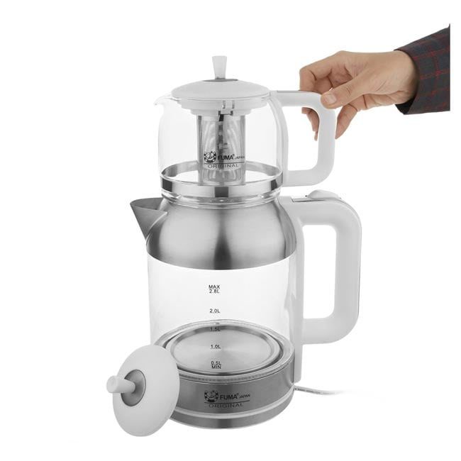 fuma fu 2011 4 چای ساز فوما 2000 وات 2.8 لیتری ایستاده Fuma FU-2011