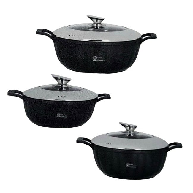 سرویس قابلمه چدن سرامیک 19 پارچه فوما FUMA Set 19 Piece FU-873
