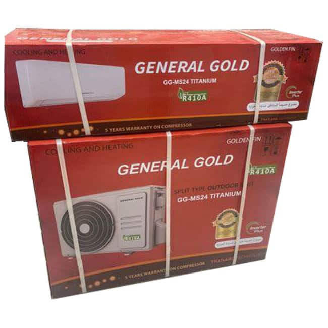 کولر گازی جنرال گلد 24000 تیتانیوم اینورتر GG-MS24 Titanium T3