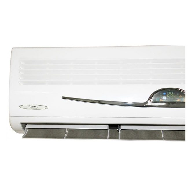 کولر گازی دیواری جنرال شکار مدل لبخندی استیل 12000 GNRR-12GRAA-I T3