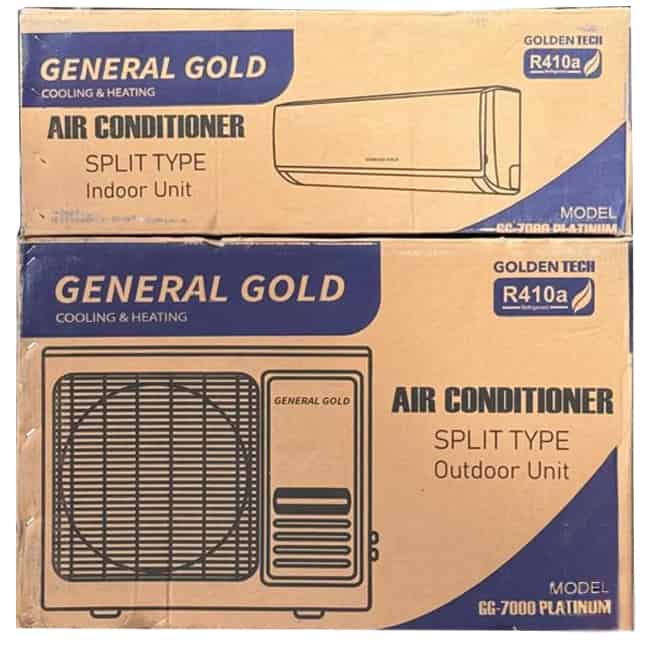 کولر گازی 7000 جنرال گلد پلاتینیوم مدل GG-7000 Platinum T1