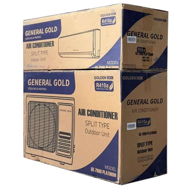 کولر گازی 7000 جنرال گلد پلاتینیوم مدل GG-7000 Platinum T1