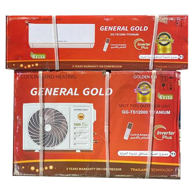 gg ts18000 titanium 5 1 کولر گازی 18000 جنرال گلد GG-TS18000 تیتانیوم R410a