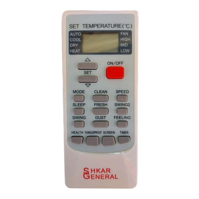 کولر گازی 24000 جنرال شکار T3 گاز R22 دیواری GNR-24SH