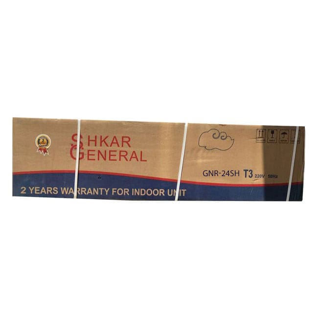 کولر گازی 24000 جنرال شکار T3 گاز R22 دیواری GNR-24SH
