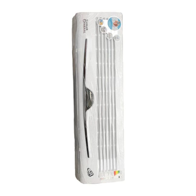 کولر گازی دیواری جنرال شکار 18000 مدل لبخندی استیل GNRR-18GRAA-I T3