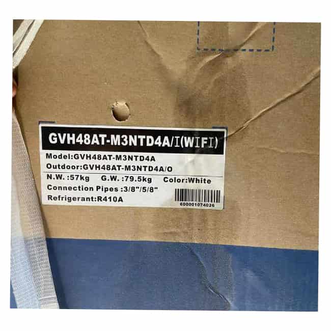 کولر گازی گری ایستاده 48000 GVH48AT-M3NTD4A R410 T3 5 gvh48at m3ntd4a 7 کولر گازی گری ایستاده 48000 GVH48AT-M3NTD4A R410 T3