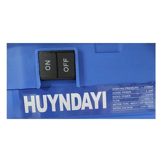 کارواش هیوندای دینامی 2500 وات 200 بار Huyndayi HAW380