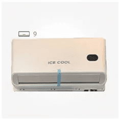 کولرگازی مخصوص کامیون آیس کول 9000 هزار Ice Cool