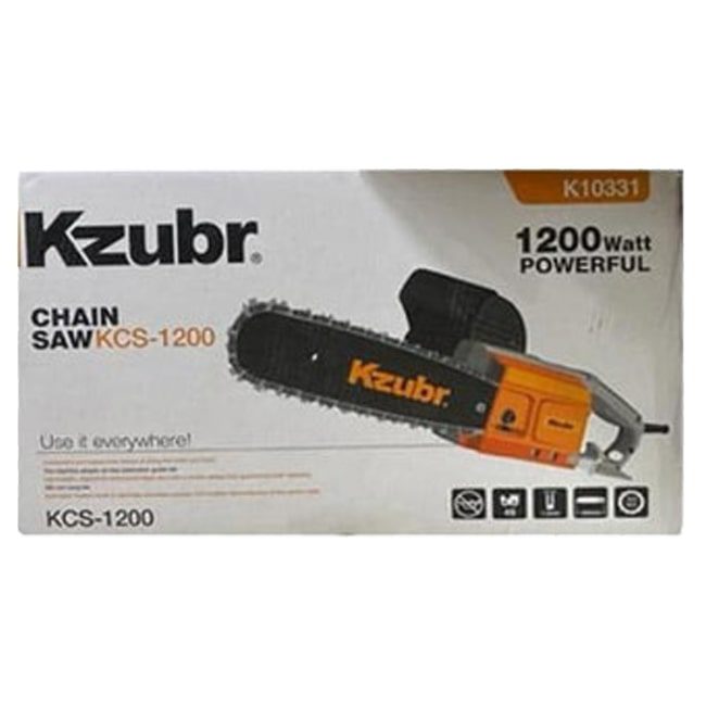 اره برقی زنجیری زوبر 1200 وات 7200 دور Kzubr KCS-1200 3 kcs 1200 2 اره برقی زنجیری زوبر 1200 وات 7200 دور Kzubr KCS-1200