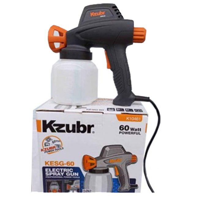 kesg 60 k10461 kzubr 3 پیستوله رنگ برقی زوبر 60 وات 700 میلی لیتر KESG-60 K10461