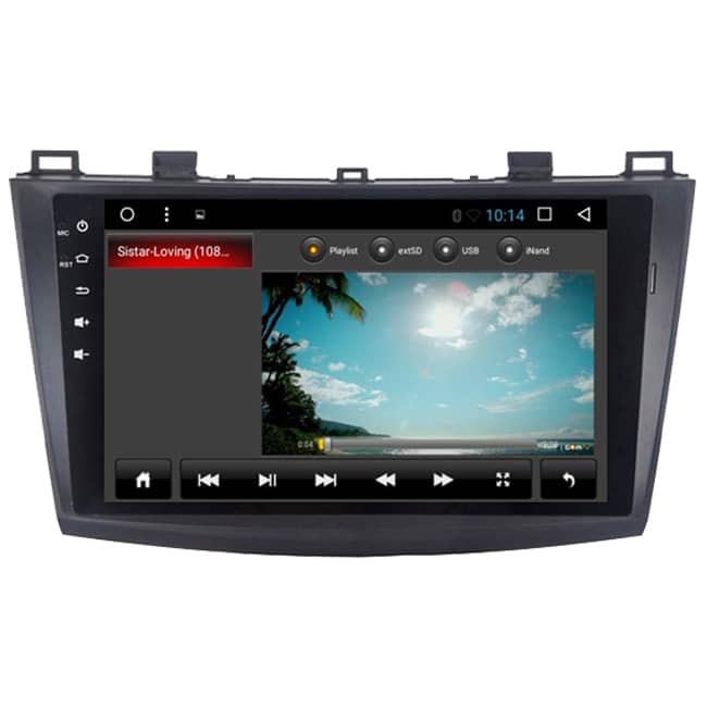 پخش فابریک خودرو و مانیتور ماشین مزدا 3 طرح جدید C100PrO 4 mazda 3 new car player 2 پخش فابریک خودرو و مانیتور ماشین مزدا 3 طرح جدید C100PrO