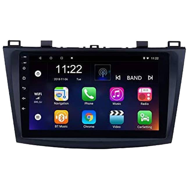 پخش فابریک خودرو و مانیتور ماشین مزدا 3 طرح جدید C100PrO