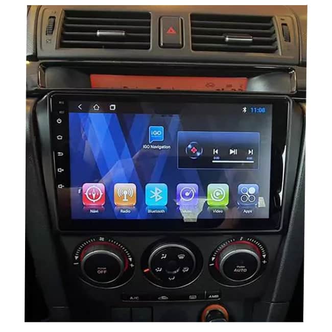 پخش فابریک خودرو و مانیتور ماشین مزدا 3 طرح قدیم Mazda 3 مدل IMPALA 4 mazda 3 old car player monitor 7 پخش فابریک خودرو و مانیتور ماشین مزدا 3 طرح قدیم Mazda 3 مدل IMPALA