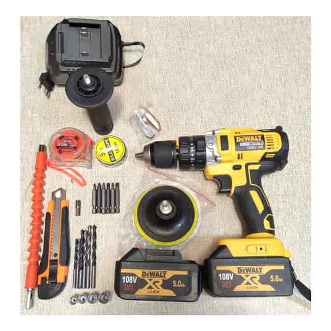 moto 775 1 دریل شاری دیوالت مدل moto 775 گیربکس دو حالته 108v xr ترکمتردار 13 میل dewalt