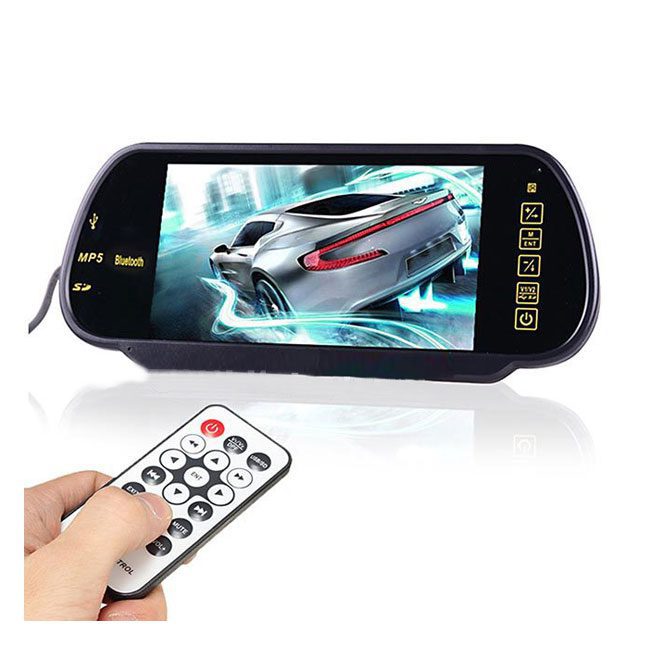مانیتور آیینه ای خودرو 7 اینچ فول اچ دی Mirror monitor MP5