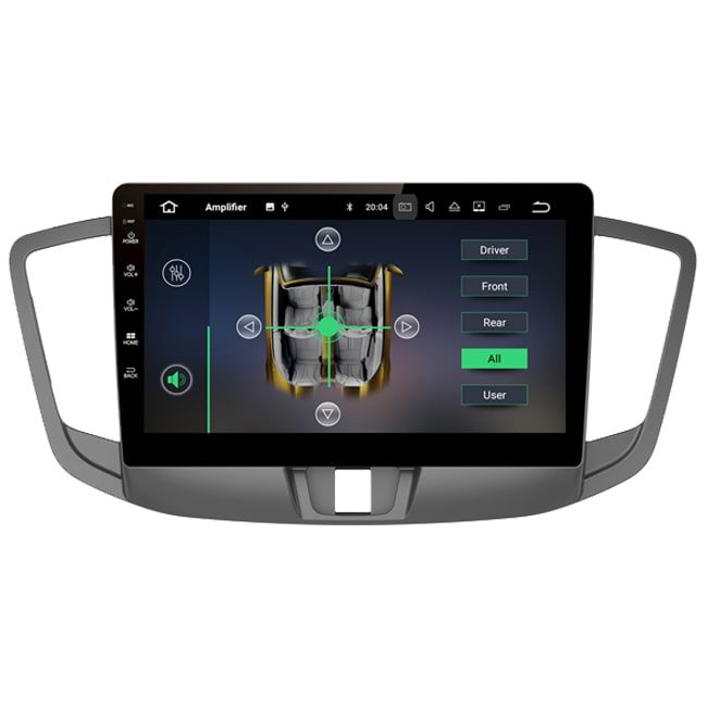 multimedia android mvm 3 مانیتور خودرو و پخش فابریک ماشین ام وی ام 550 MultiMedia Android MVM مدل T300