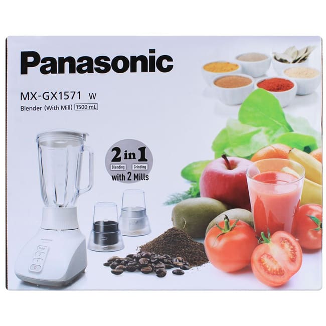 مخلوط کن پاناسونیک دو کاره 450 وات Panasonic MX-GX1571 2 in 1 3 panasonic mx مخلوط کن پاناسونیک دو کاره 450 وات Panasonic MX-GX1571 2 in 1